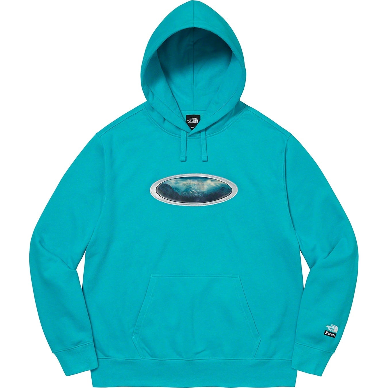 Supreme®/The North Face® Lenticular Mountains Hooded Sweatshirt view 9